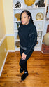 Like No Other | mock neck sweater (black)